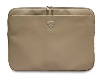 Guess Grained Edition - PU Laptop Sleeve 14-inch - Brown