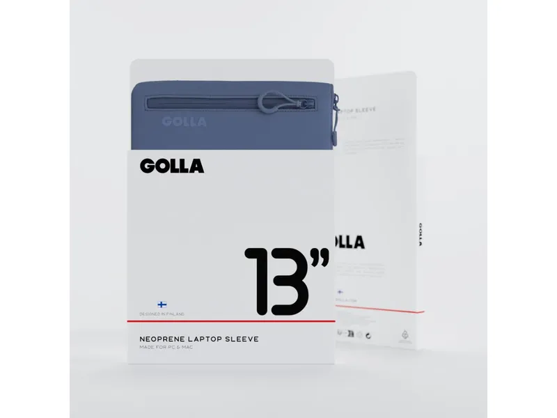 GOLLA Metro Laptop Sleeve - Neoprene 13" - Petroleum