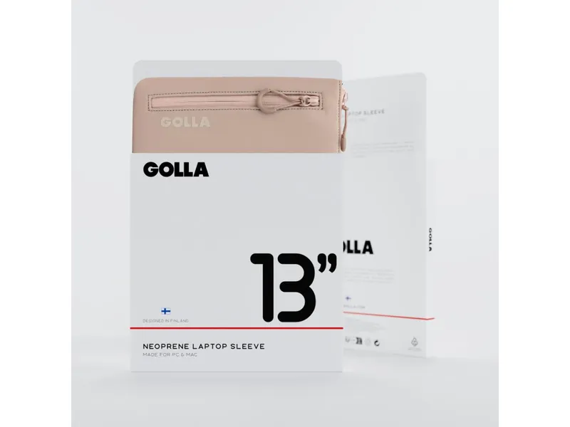 GOLLA Metro Laptop Sleeve - Neoprene 13" - Cream
