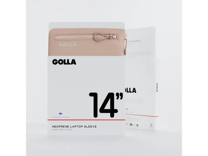 GOLLA Metro Laptop Sleeve - Neoprene 14" - Cream
