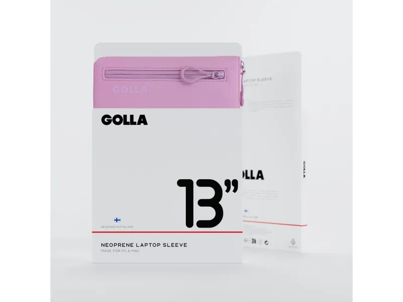 GOLLA Metro Laptop Sleeve - Neoprene 13" - Pastel Lilac