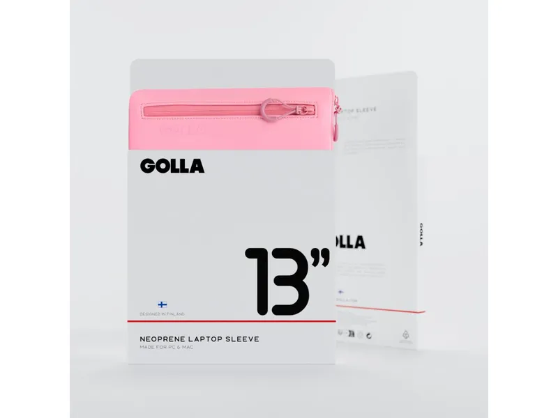 GOLLA Metro Laptop Sleeve - Neoprene 13" - Pink