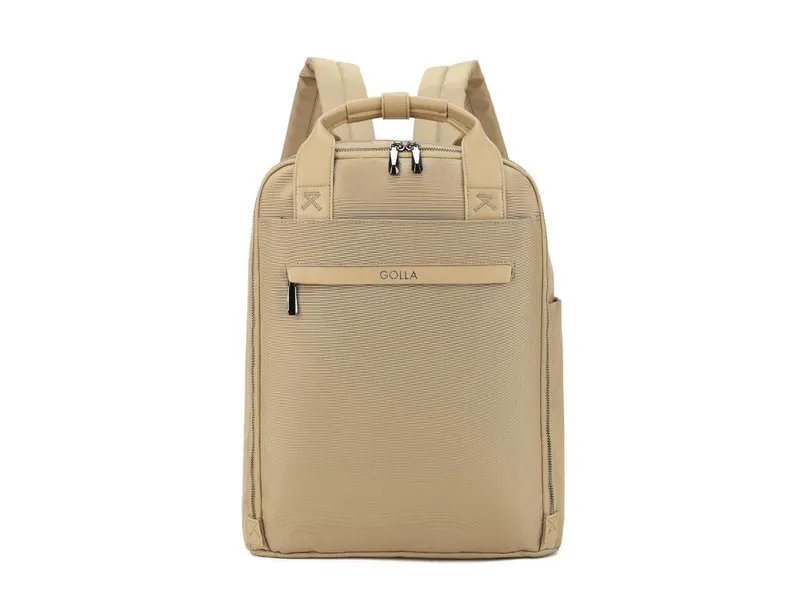 GOLLA Backpack Orion Nylon and PU 15.6" Coffee