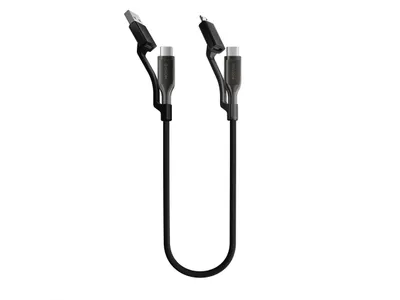 NOMAD Kevlar Universal Cable USB C V3 - 0.3M - Carbide