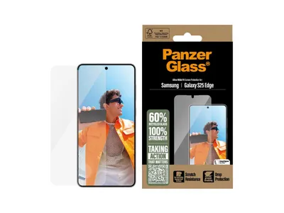 PanzerGlass UltraWide Fit Screen Protector - Samsung Galaxy S25 Edge
