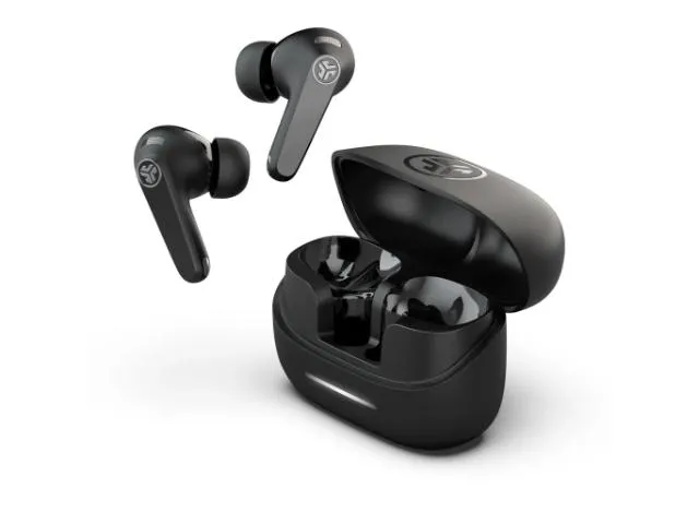 JLab Flex Open Wireless Earbuds - Black