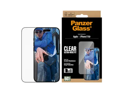 PanzerGlass UltraWide Fit Screen Protector - iPhone Air