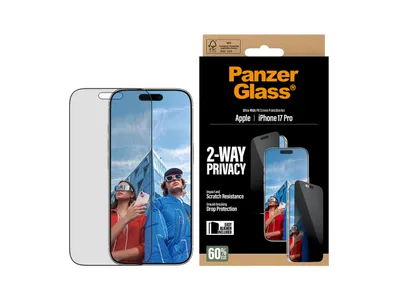 PanzerGlass UWF Privacy Screen Protector - iPhone 17 Pro