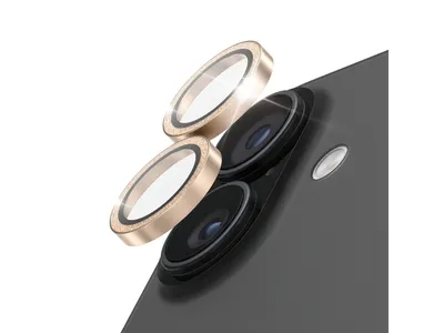 Panzer Hoops Lens Protector - iPhone 17 - Glitter Gold