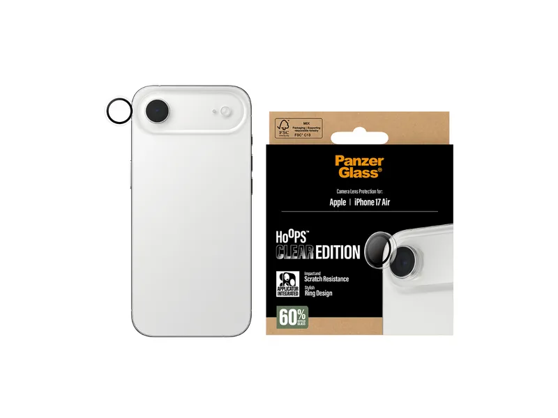 Panzer Hoops Lens Protector - iPhone Air - Clear