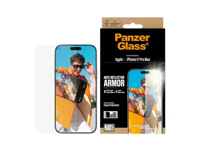 PanzerGlass UWF Anti-Ref Armor Screen Protector - iPhone 17 Pro Max