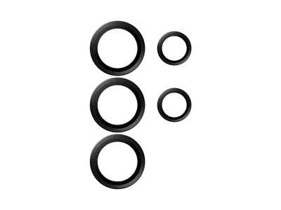 PanzerGlass Hoops Lens Protector- Samsung Galaxy S26 Ultra - Black