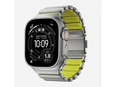 NOMAD Stratos - Apple Watch (49mm/ULTRA1&2) Ti Natural/Volt