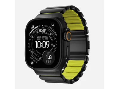NOMAD Stratos - Apple Watch (49mm/ULTRA1&2) Ti Black/Volt