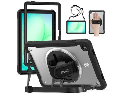 3sixT Rugged All One - Samsung Galaxy Tab A11+ - Clear/Black