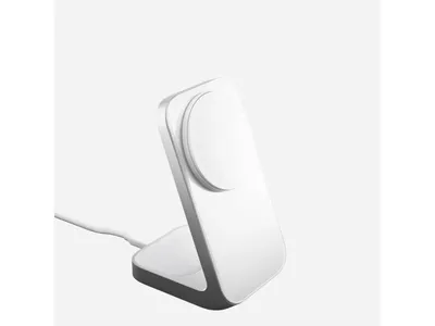 NOMAD Stand One - Wireless Qi2.2 (4th Gen) - Silver