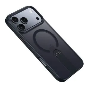 iPhone 17 Pro Max / 18 Pro Max BLACKTECH K2 KickStand Mag Case (MagSafe Compatible) - Black