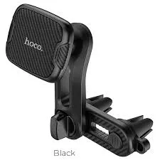 hoco. CA68 300% Stronger 6Pcs Magnetic Double Air Vent Car Holder - Black