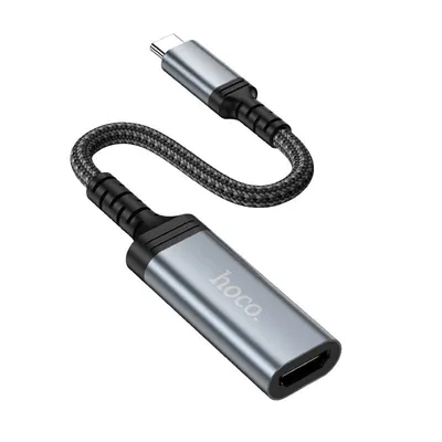 hoco. UA43A USB-C Male to HDMI Male Cable conversion cable - Metal Grey