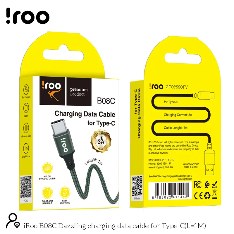 iRoo B08C Charging Cable USB-C