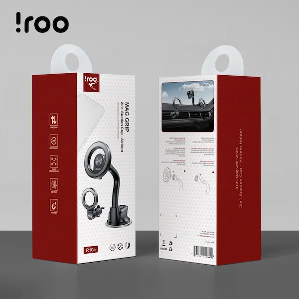 iRoo R105 Mag Grip Car holder