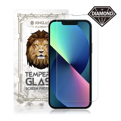 iPhone 13 / 13 Pro / 14 / 16E / 17E Kinglas Tempered Glass Screen Protector (Diamond Glass & Japan Glue Upgrade)