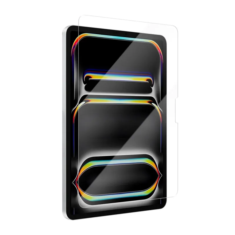 Tempered Glass Screen Protector For iPad Pro 11 (2024) (No Cleaning Set and Packaging)