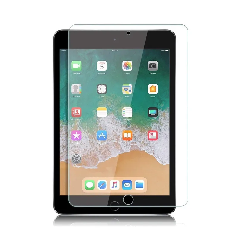 Tempered Glass Screen Protector For iPad Pro 9.7 / iPad 6 / iPad 5 / Air 2 / Air 1