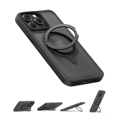 iPhone 15 Pro Anker MagGo Magnetic Case with Stand (360° Ring Stand)
