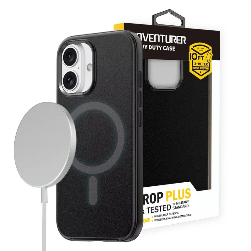 iPhone 17 Pro Max Hybrid Beatles Shockproof Case Cover with Magnetic Ring
