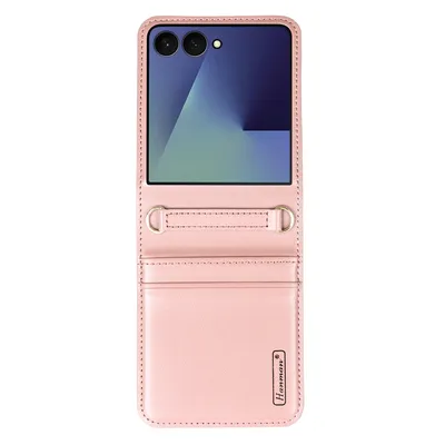 Hanman PU Flip Leather Wallet Cover Case for Samsung Galaxy Z Flip7