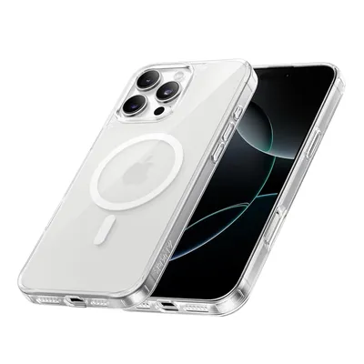 iPhone 15 Pro Anker MagGo Case Cover With Magnetic Ring (Clear)