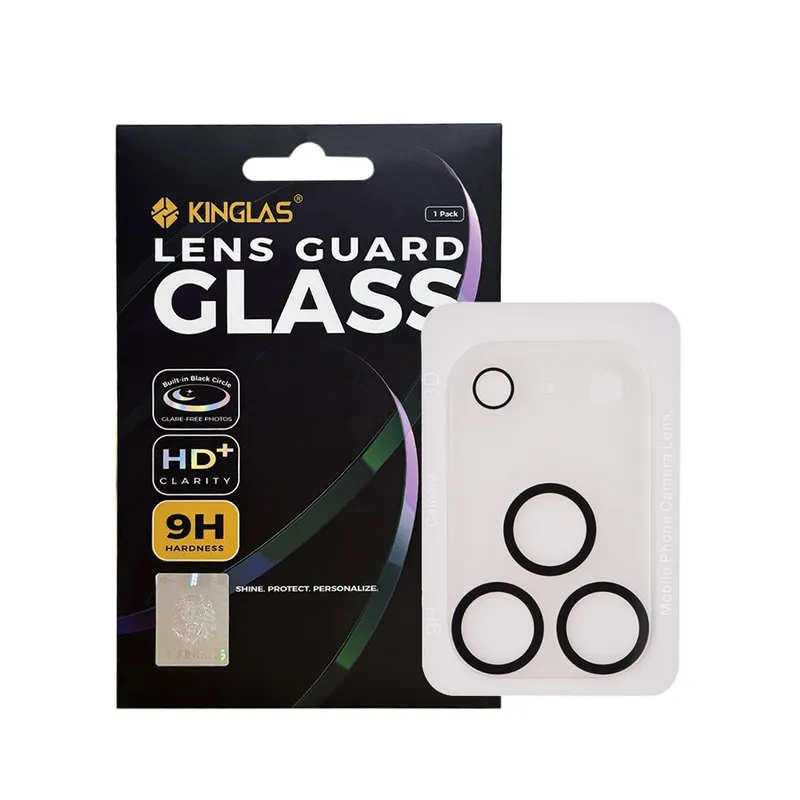 iPhone 17 Pro Max Kinglas 3D Full Coverage Silk Printing Camera Lens Protector Film