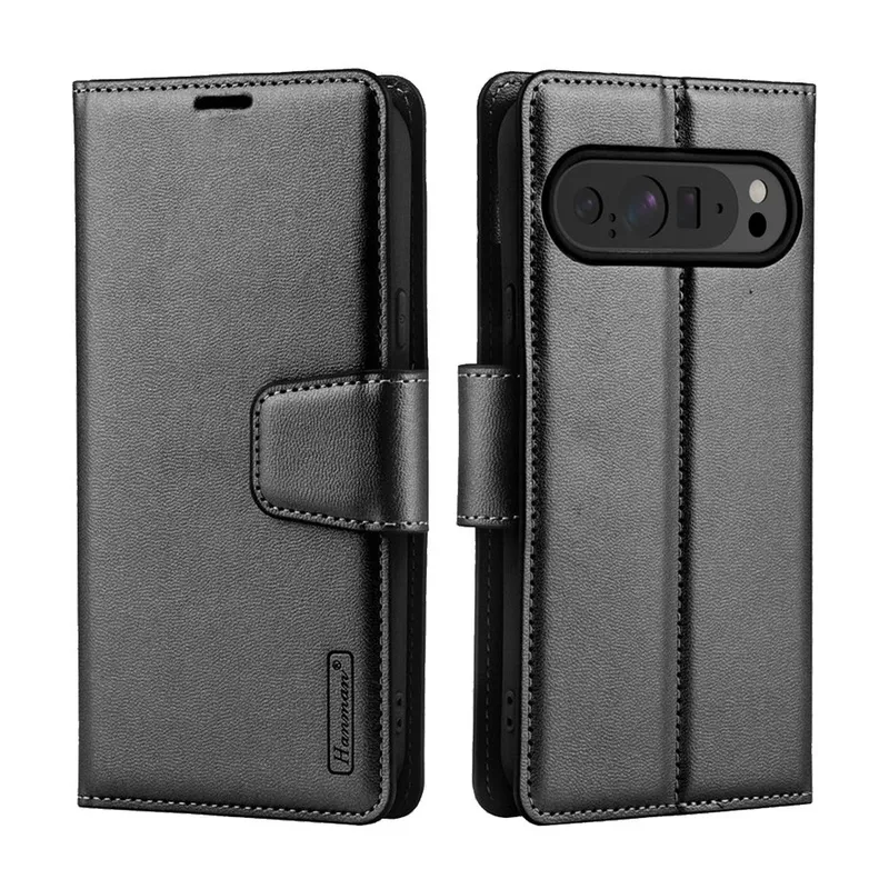 Hanman PU Flip Leather Wallet Case for Google Pixel 10 Pro Fold