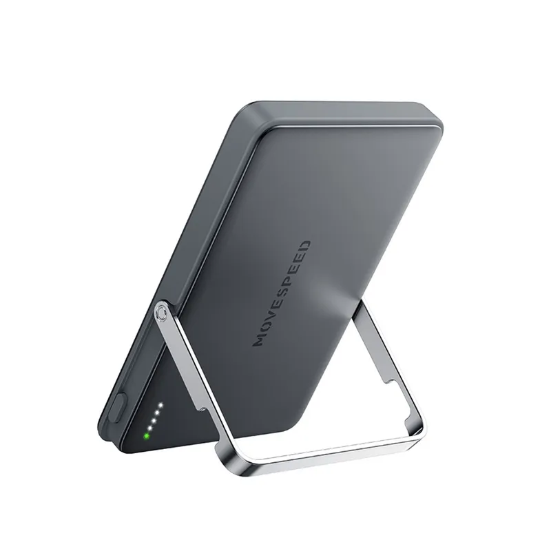 MOVE SPEED YSPBS05Pro Wireless Power Bank with Foldable Stand 5000mAh
