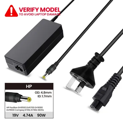 Laptop Power Adapter H901904817 For HP Pavilion DV6500 DV6700 DV9000 DV9500 Compaq 6720s 6730b 6820s