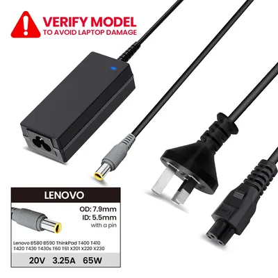 Laptop Power Adapter LO652007955 For Lenovo B580 B590 ThinkPad T400 T410 T420 T430 T430s T60 T61 X201 X220 X230 (With Pin Inside)