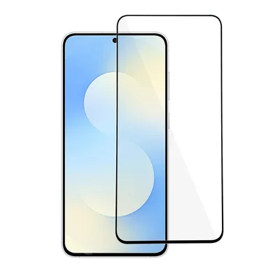 Kinglas 2.5D Full Coverage Silk Printing Black Edge Tempered Glass Screen Protector For Samsung Galaxy S25 FE / A57 5G / S26 FE