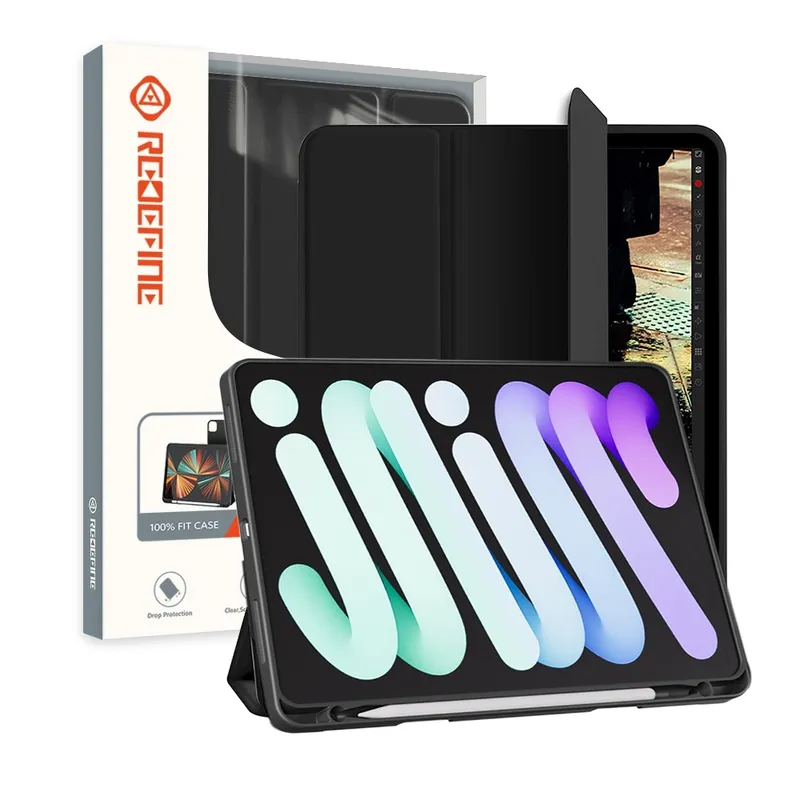 Soft TPU Back Shell Slim Cover Case with Auto Sleep / Wake for iPad Pro 12.9 (2018 / 2020 / 2021 / 2