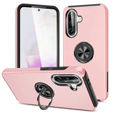 Magnetic Ring Holder Shockproof Case Cover for Samsung Galaxy A36 5G A366 / A37 5G A376 / A56 5G A56