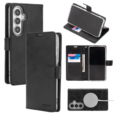 Mercury Blue Moon Diary Case With Magnetic Ring for Samsung Galaxy S26