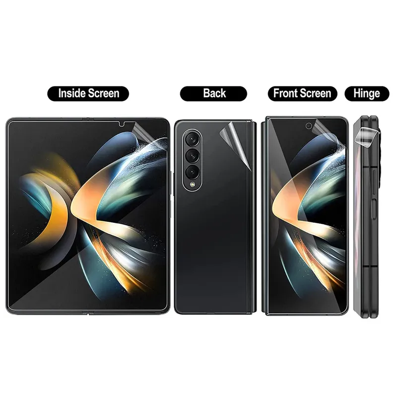 Full Coverage Soft Film Screen Protector Film (Not Tempered Glass) for Samsung Galaxy Z Fold6