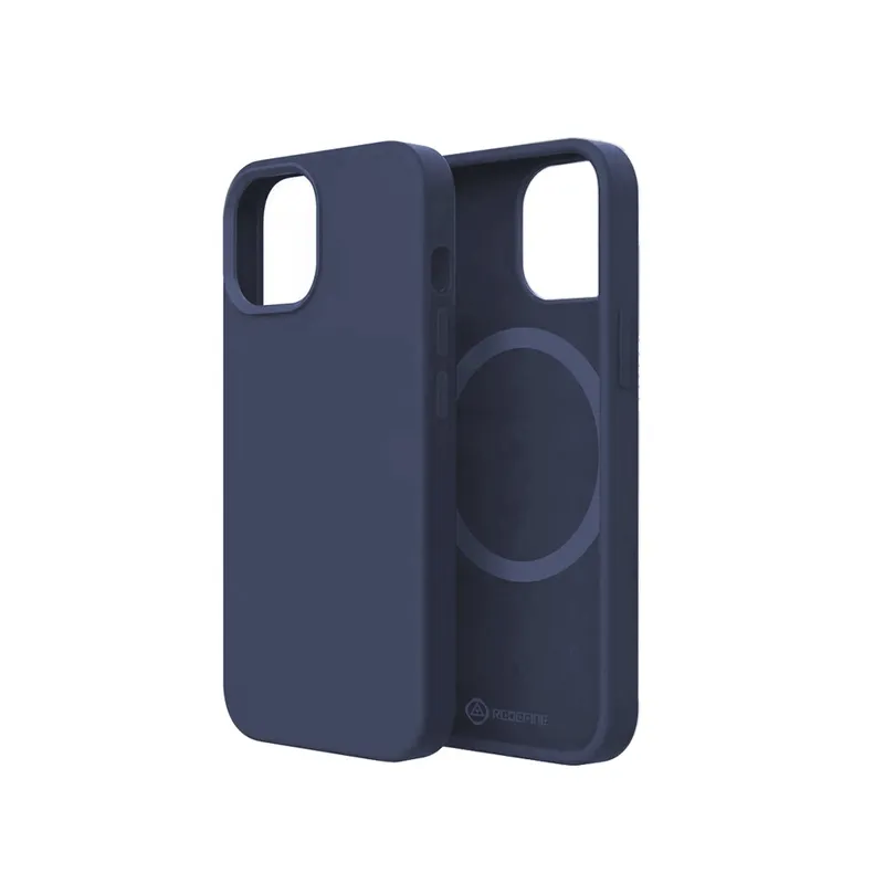 Liquid Silicone Case Cover with Magnetic Ring for iPhone 11 (High-Quality Liquid Silicone)