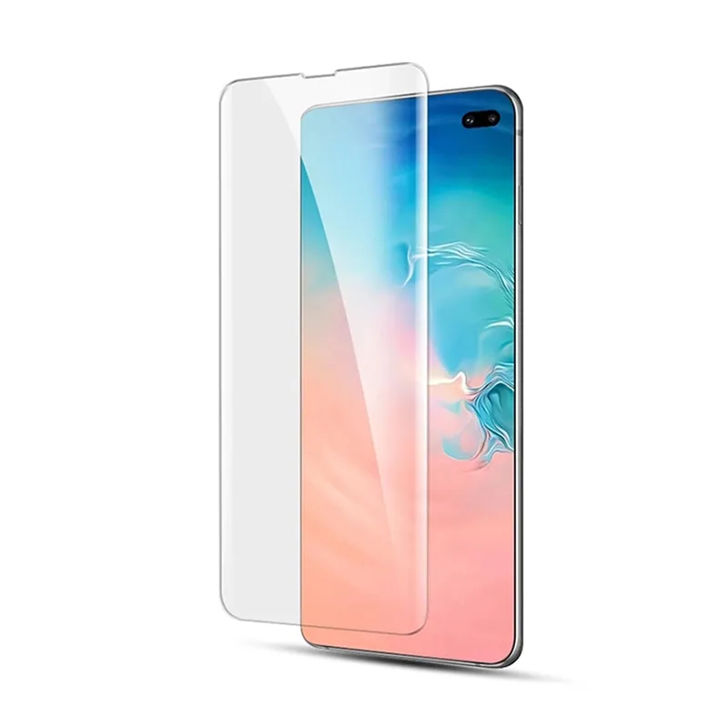 3D Curved UV Tempered Glass Screen Protector For Samsung Galaxy S10 Plus