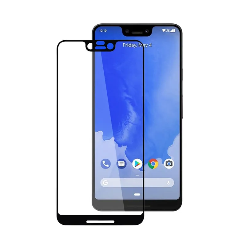 3D Full Coverage Tempered Glass Screen Protector for Google Pixel 3 XL