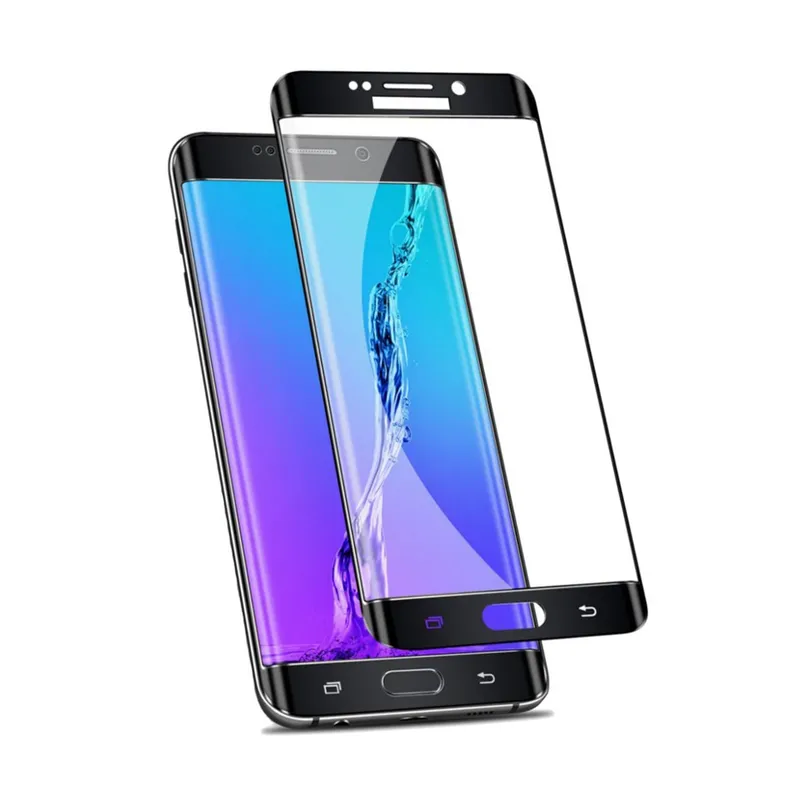 3D Full Coverage Tempered Glass Screen Protector for Samsung Galaxy S6 Edge