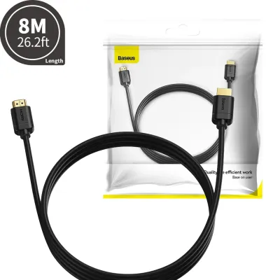 Baseus HDMI 2.0 cable 4K 60 Hz 3D HDR 18 Gbps CAKGQ-E01 8M