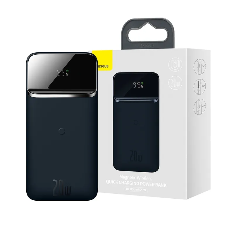 Baseus Magnetic Wireless Quick Charging Power Bank 10,000mAh 20W (2022 Overseas Edition)