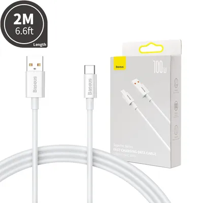 Baseus Superior Series Fast Charging Data Cable USB to USB-C 100W 2M