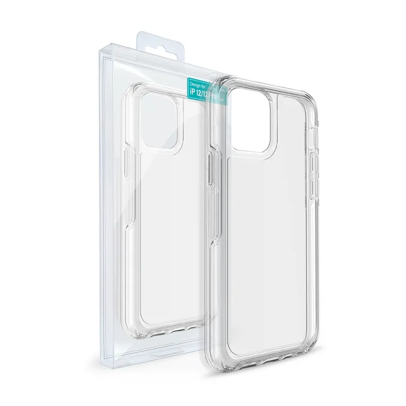 Clear Acrylic Shockproof Case Cover for iPhone 12 / 12 Pro (6.1'')